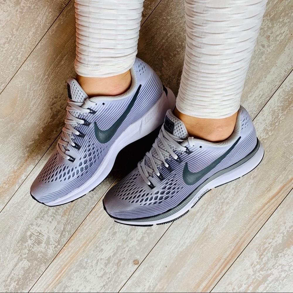 NWT Nike Pegasus 34 pure platinum - Picture 3 of 9